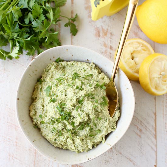 Green Tahini Sauce & Dip