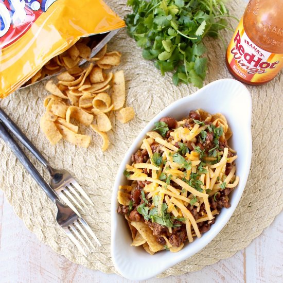 Buffalo Frito Chili Pie