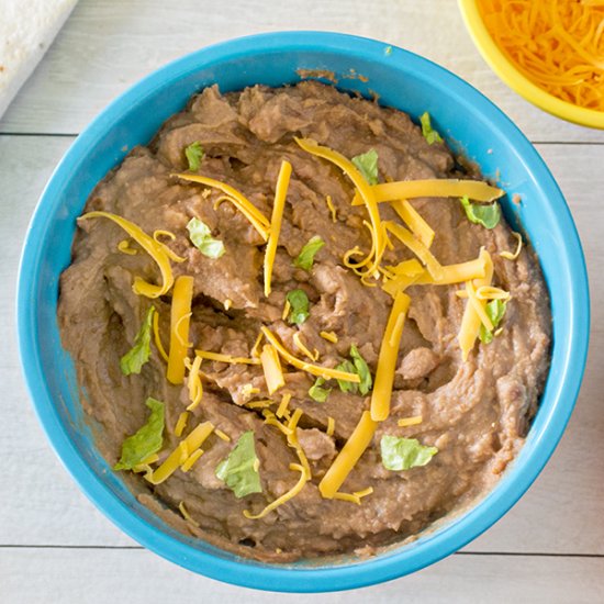 Slow Cooker Refried Beans