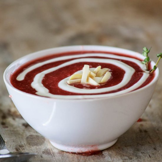 Cold Plum Soup