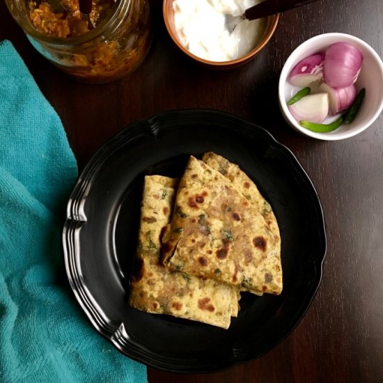 FENUGREEK LEAVES FLAT BREAD