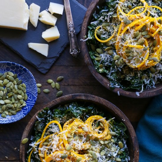 Golden Beet Kale Salad