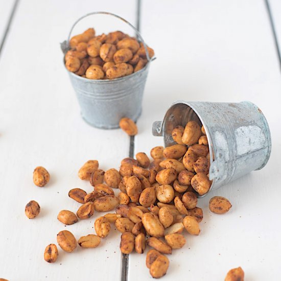 Mexican chile lime peanuts