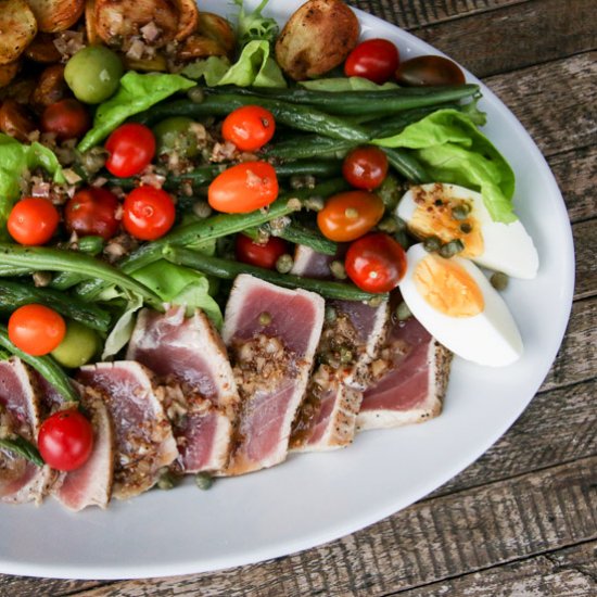 Seared Ahi Nicoise Salad