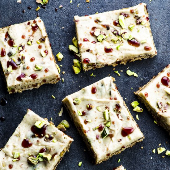 Vegan Halvah Bars