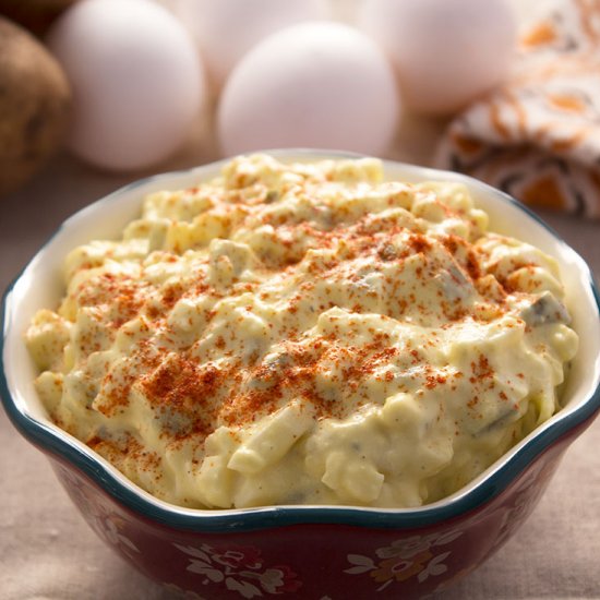 Deviled Egg Style Potato Salad