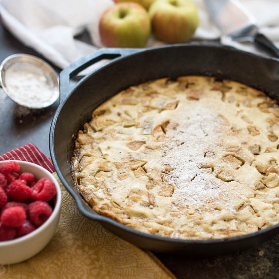 Baked Apple Pancake