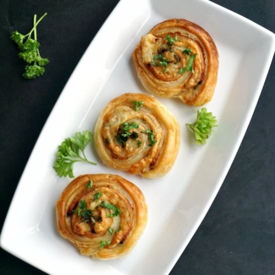 Turkey and Cheese Pinwheels