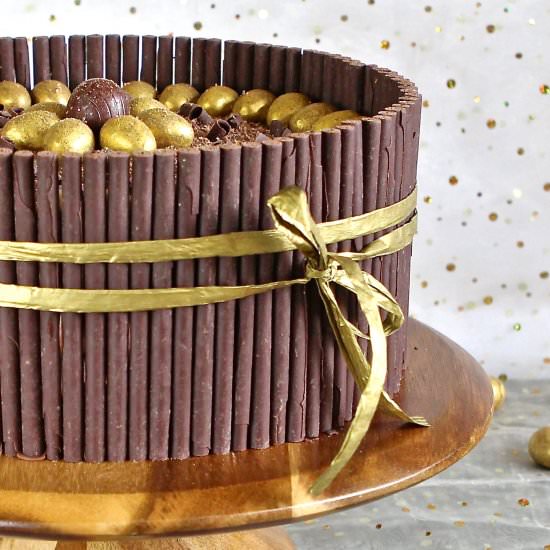 Chocolate Golden Egg Cake – GF