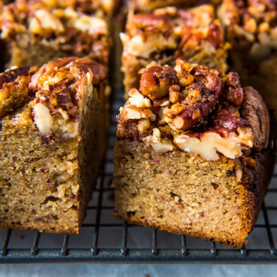 Coffee and Pecan Cake