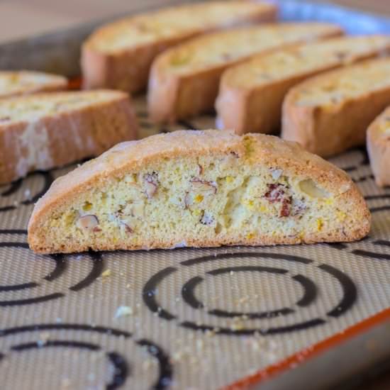 Almond Orange Biscotti