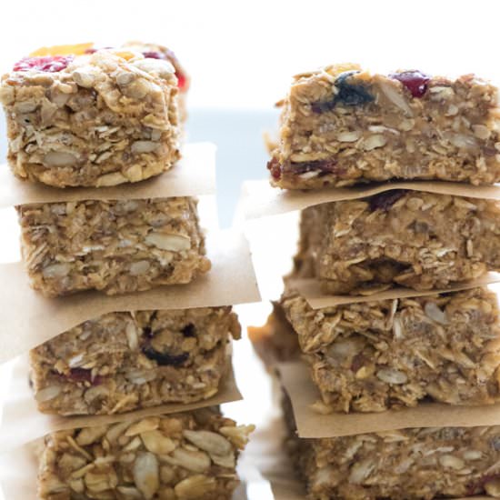 Super Seed No-Bake Chewy Granola Bar