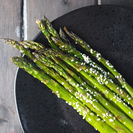 Roasted Sesame Asparagus