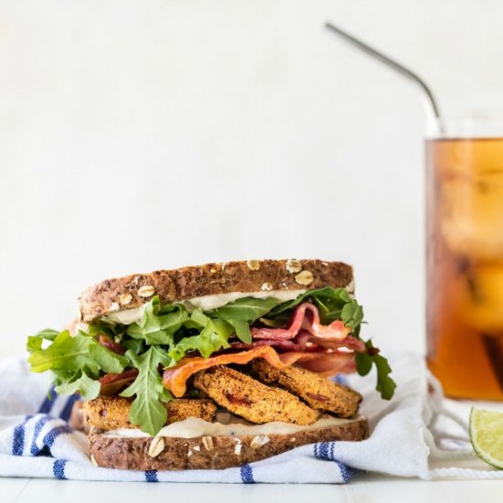 Fried Tomato BLTs