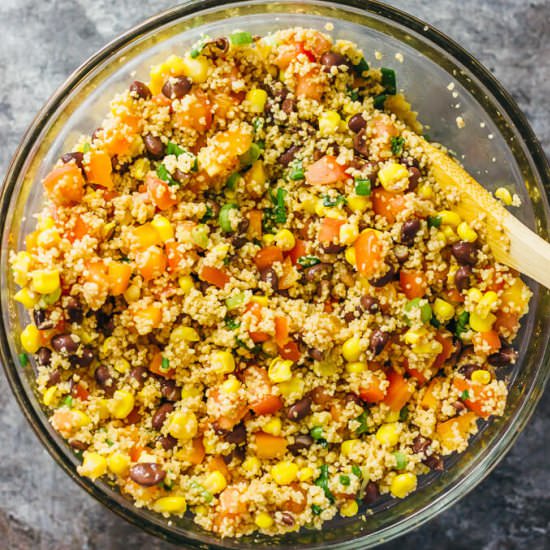 Southwest couscous salad