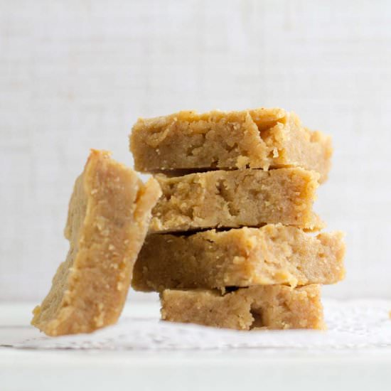 White Chocolate PB Blondies