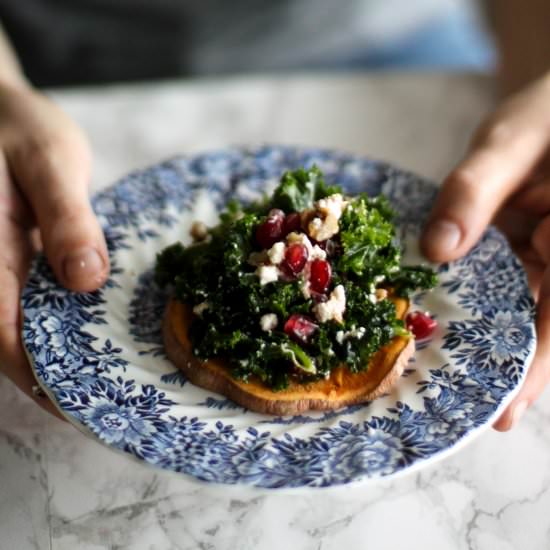 Sweet potato toast