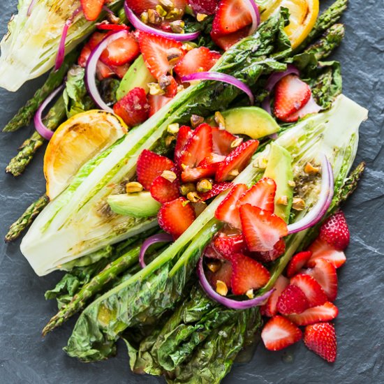 Grilled Romaine Salad