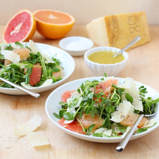 Grapefruit and Parmesan Salad