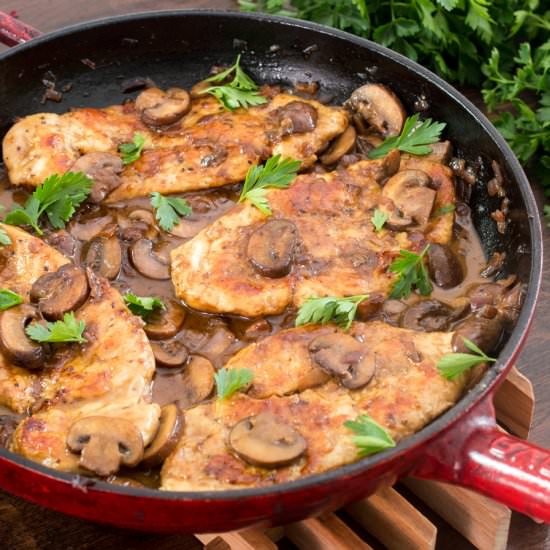 Chicken Marsala