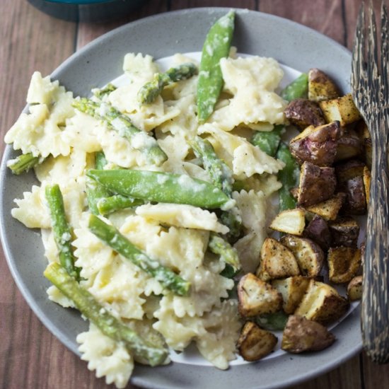 Creamy White Bean Pasta