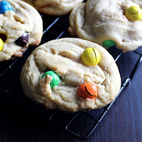 Soft Pretzel M&M Cookies