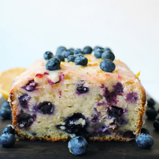 Lemon Blueberry Loaf Cake