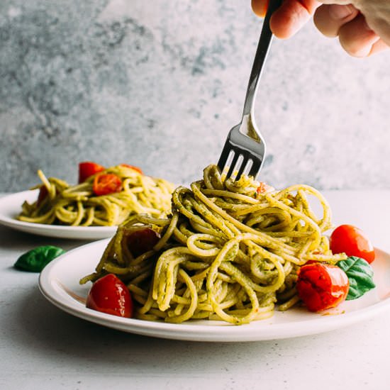 Creamy Hot Avocado Pesto