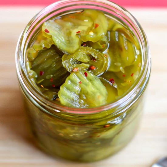 Fire and Ice Pickles