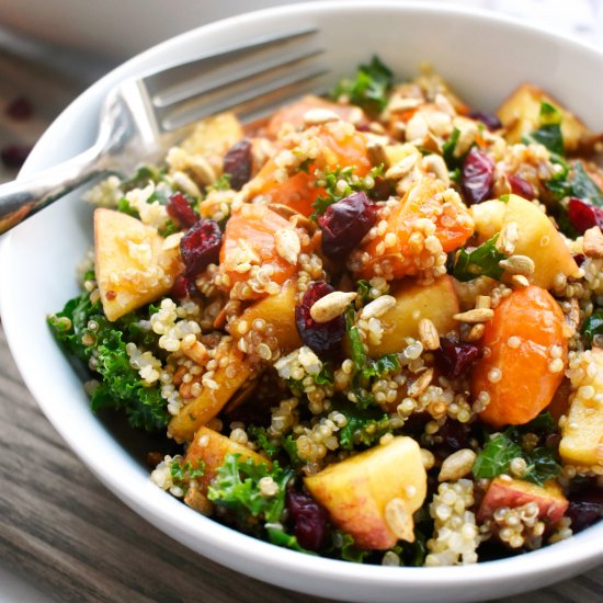 Quinoa Kale Fruit Salad