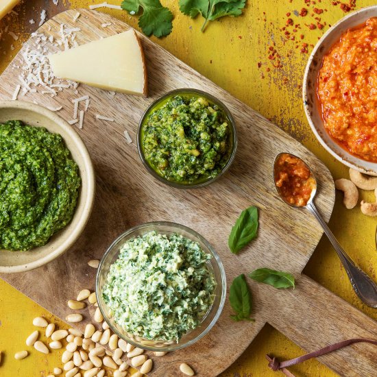 Pesto 4 Ways