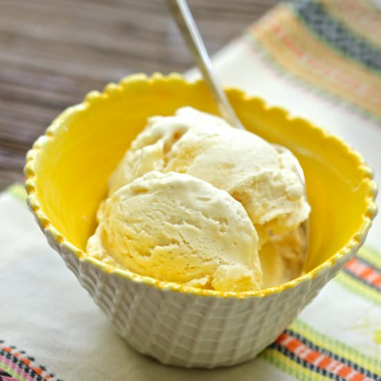 No-Churn Lemon Swirl Ice Cream