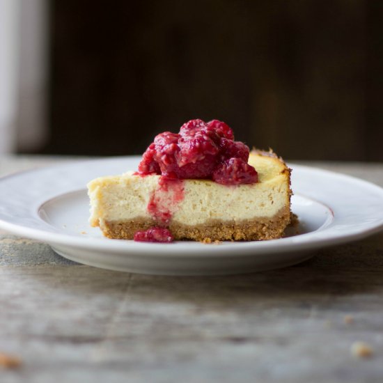 Vanilla Bean Ricotta Cheesecake