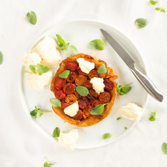 Cherry Tomato Tarte Tatin