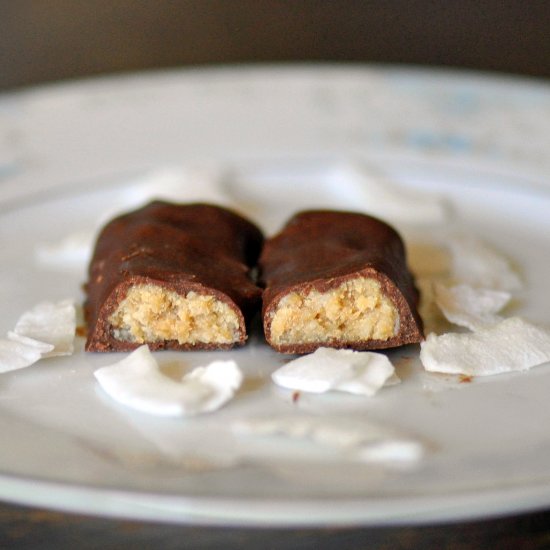 Chocolate Peanut Butter Candy Bars