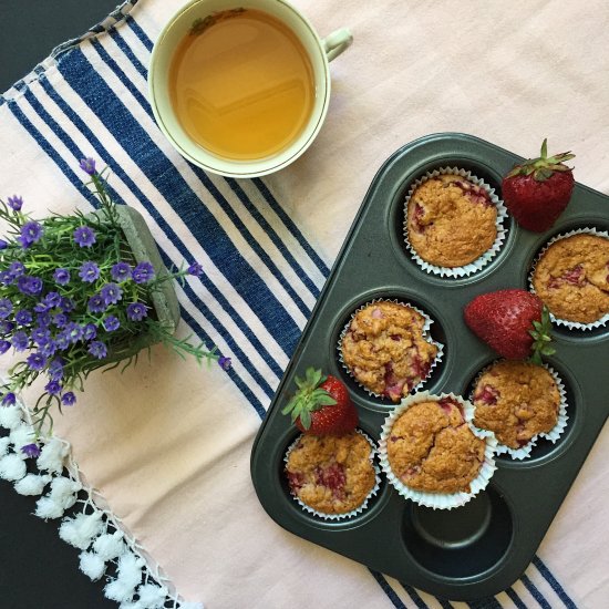 Light Strawberry Muffins