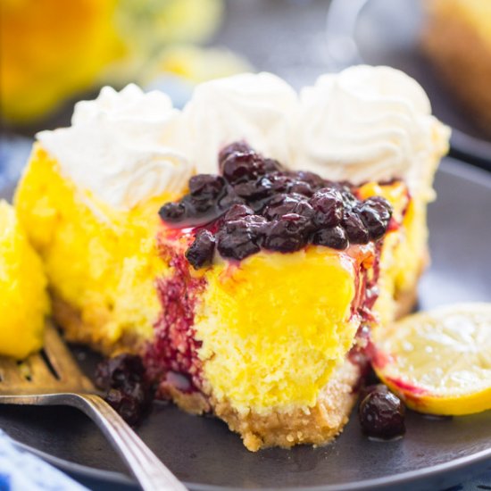 Lemon Blueberry Cheesecake