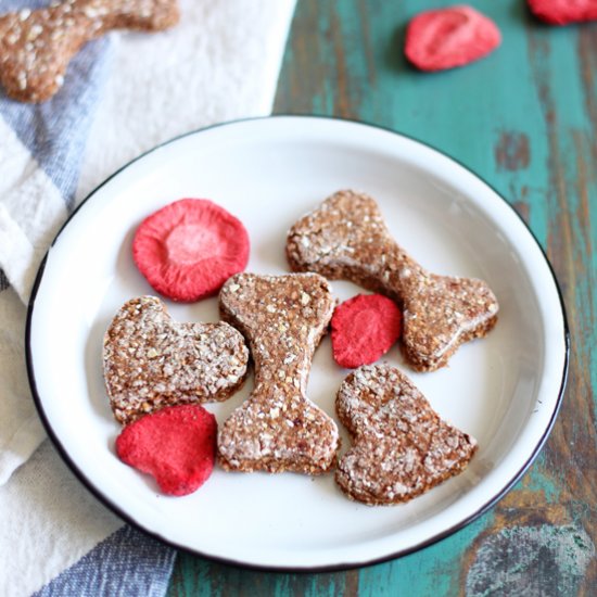 Strawberry Dog Treats