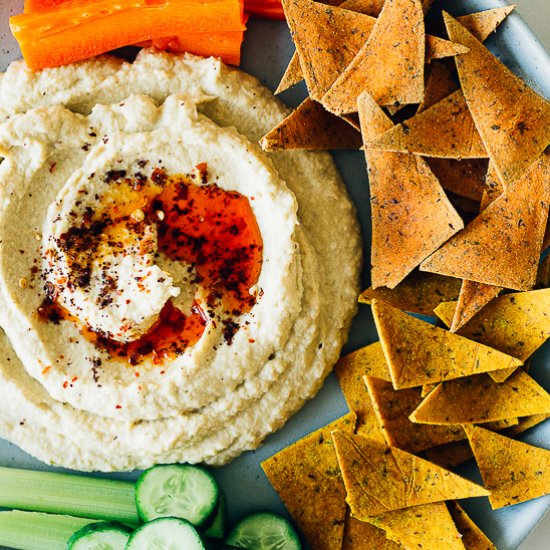 Roasted Eggplant Hummus