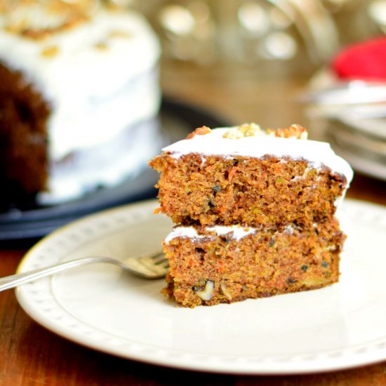 Super Moist Carrot Cake