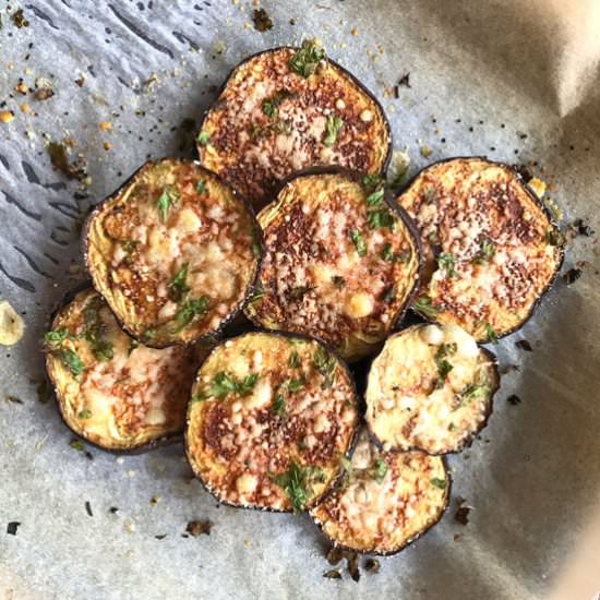 Roasted Eggplant with Cheese