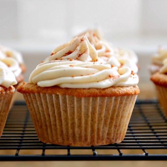 Vanilla Chai Cupcakes