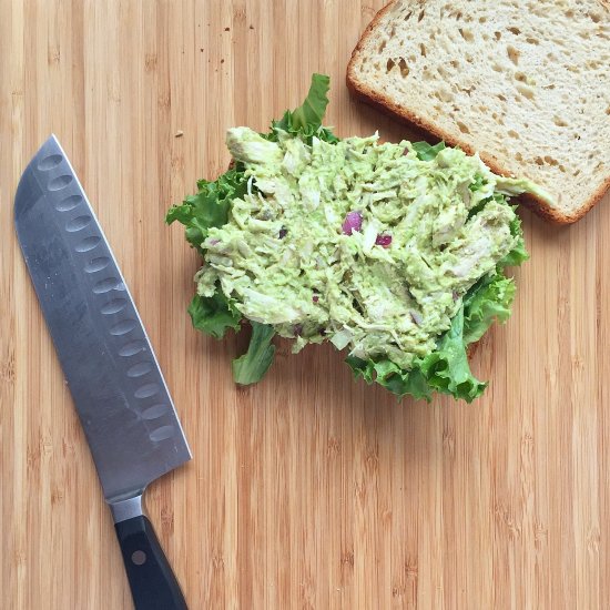 Slow Cooker Avocado Chicken Salad