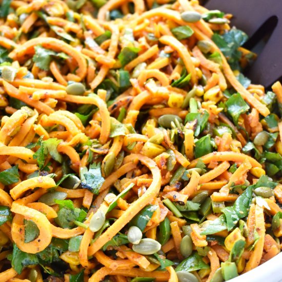 Chipotle Lime Sweet Potato Noodles