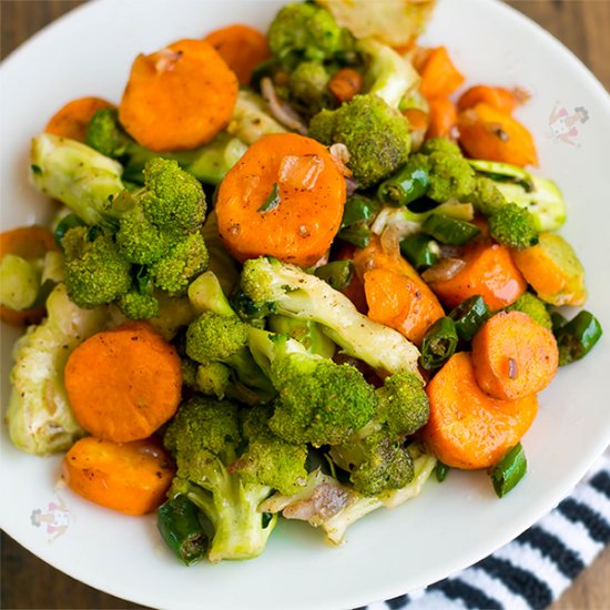 Broccoli & Carrot Stir Fry