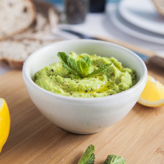 Pea and Mint Hummus