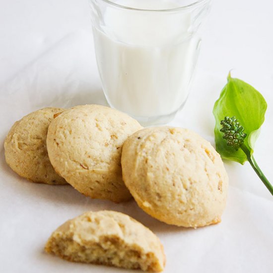 Mocha Flavored Buttery Cookies