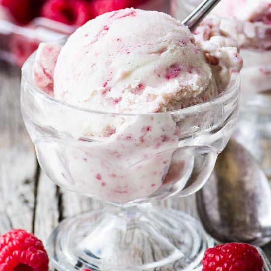 Raspberry Ripple Ice Cream