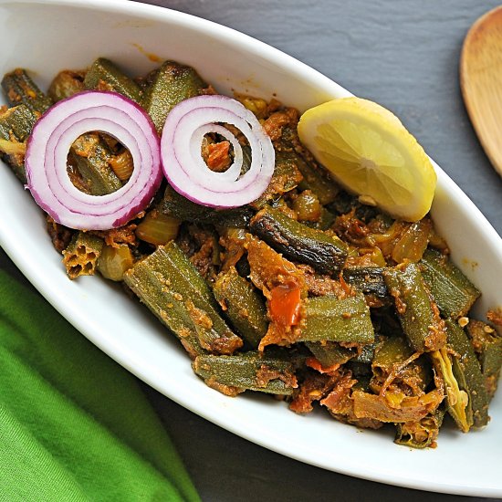 Bhindi Do Pyaza – An Okra Curry