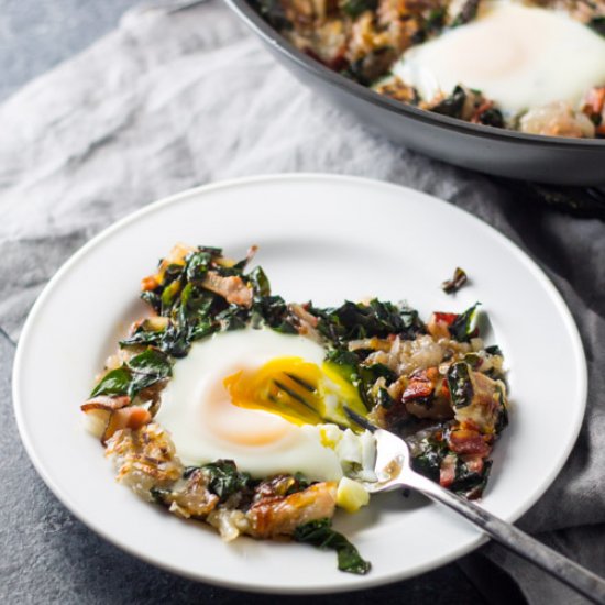 Low Fodmap Chard Hash